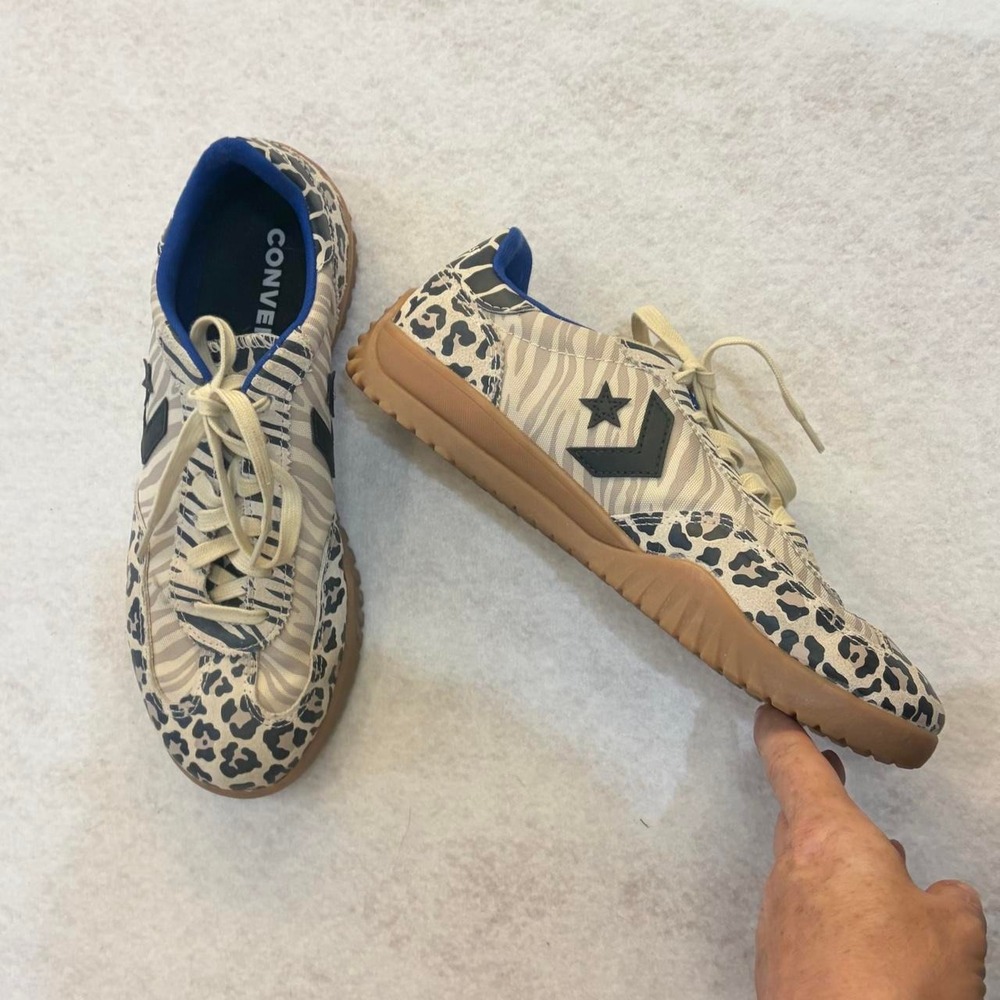 Converse Run Star Trainers "Animal Print" - NWOT Size‎ 8.5 - Picture 6 of 7